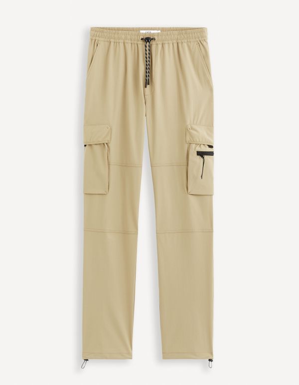 Pantalon cargo - beige