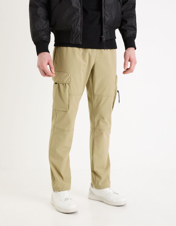 Pantalon cargo - beige