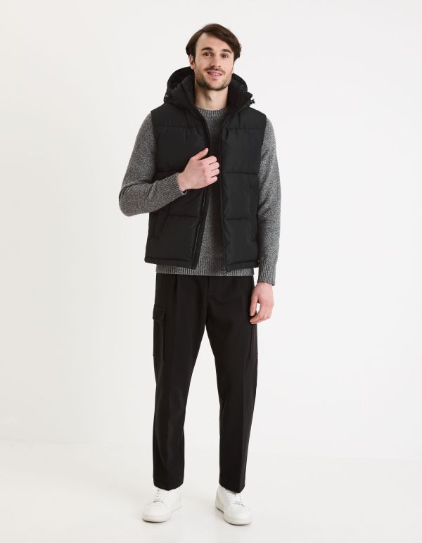 Doudoune sans manches - noir