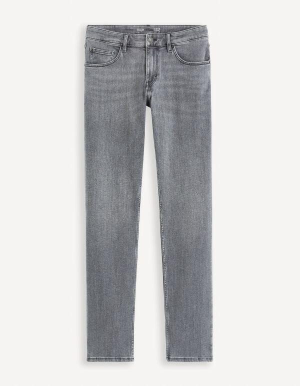 Jean straight stretch C15 3 longueurs - gris