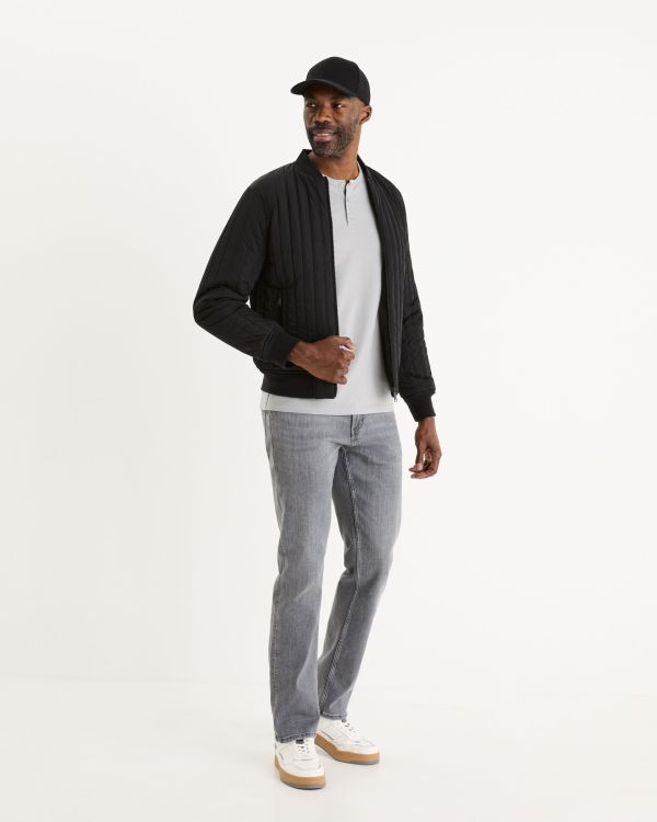 Jean straight stretch C15 3 longueurs - gris