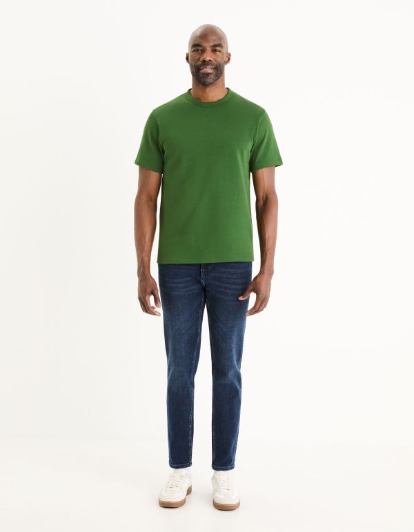 Jean slim stretch C25 3 longueurs - marine