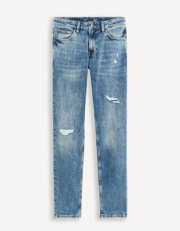 Jean slim C25 stretch - blanc