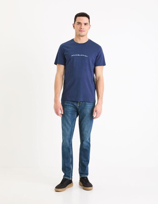 Jean slim tapered stretch - bleu