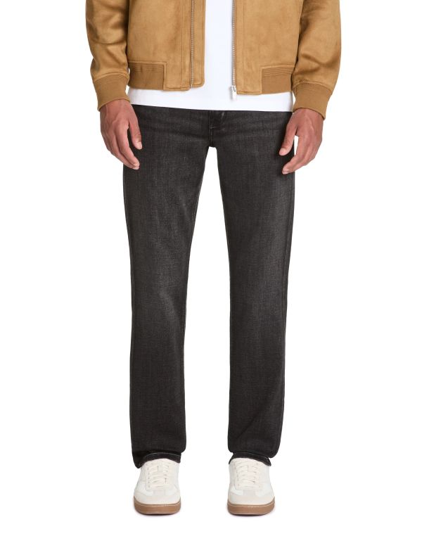 Jean straight stretch C15 3 longueurs - noir