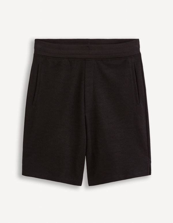 Bermuda jogging - noir