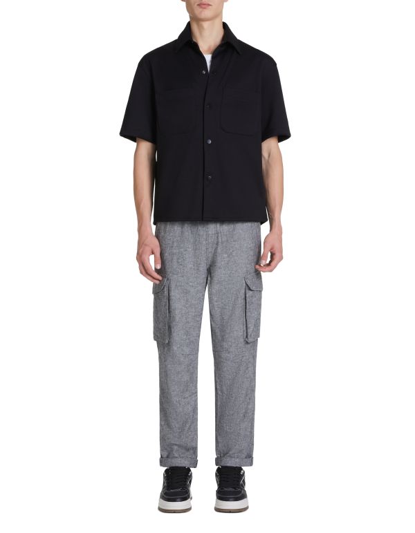 Chemisette large - noir