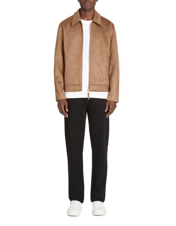 Blouson col chemise - marron