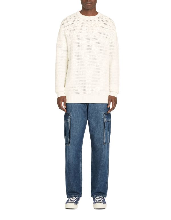 Jean baggy 100% coton C75 - bleu