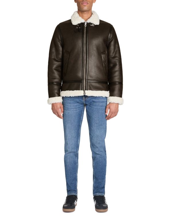 Blouson bombardier - marron