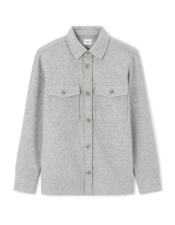 Surchemise overshirt - gris
