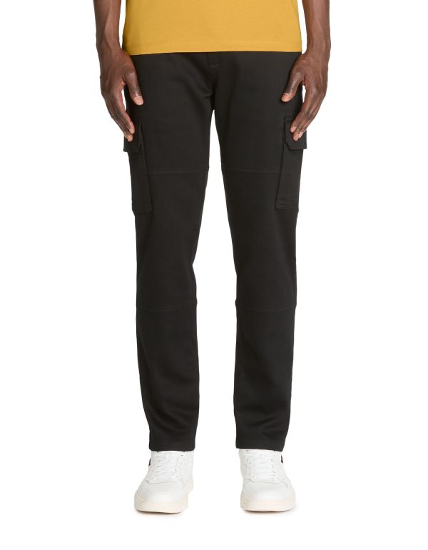 Pantalon cargo straight - noir