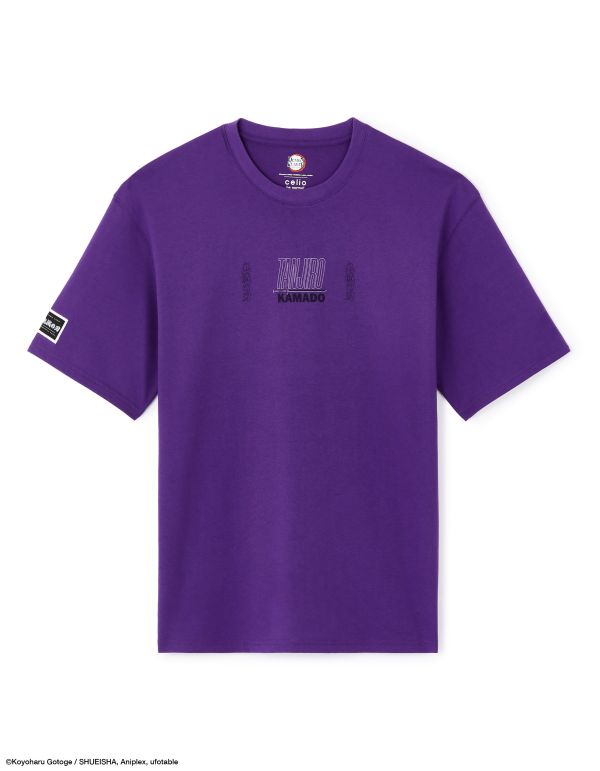 Demon Slayer - T-shirt violet