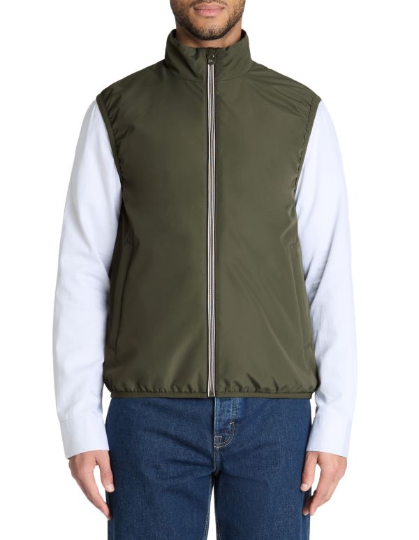 Blouson col montant - kaki