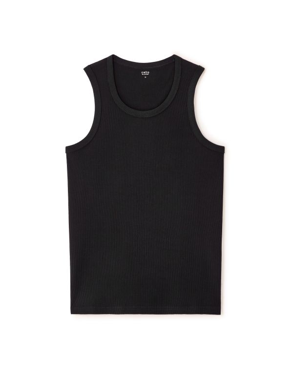 Débardeur slim - noir