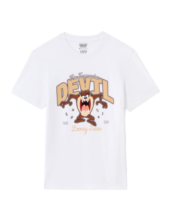 Looney Tunes - T-shirt blanc