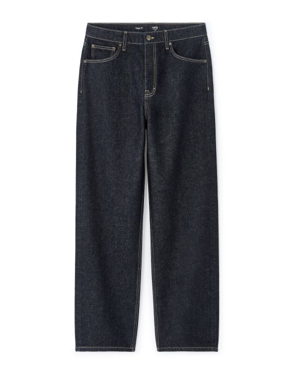 Jean baggy coton stretch - brut