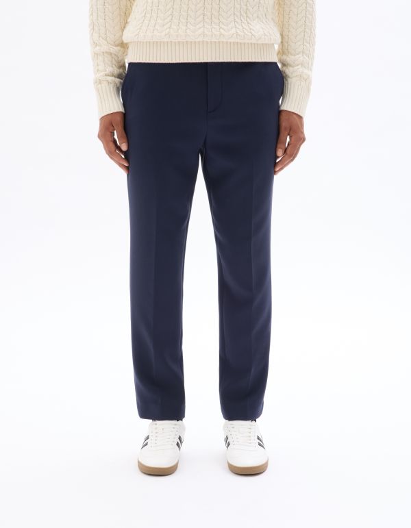 Pantalon 24H straight stretch - marine