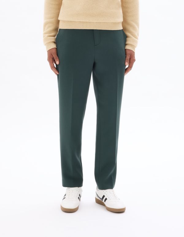 Pantalon 24H straight stretch - vert foncé
