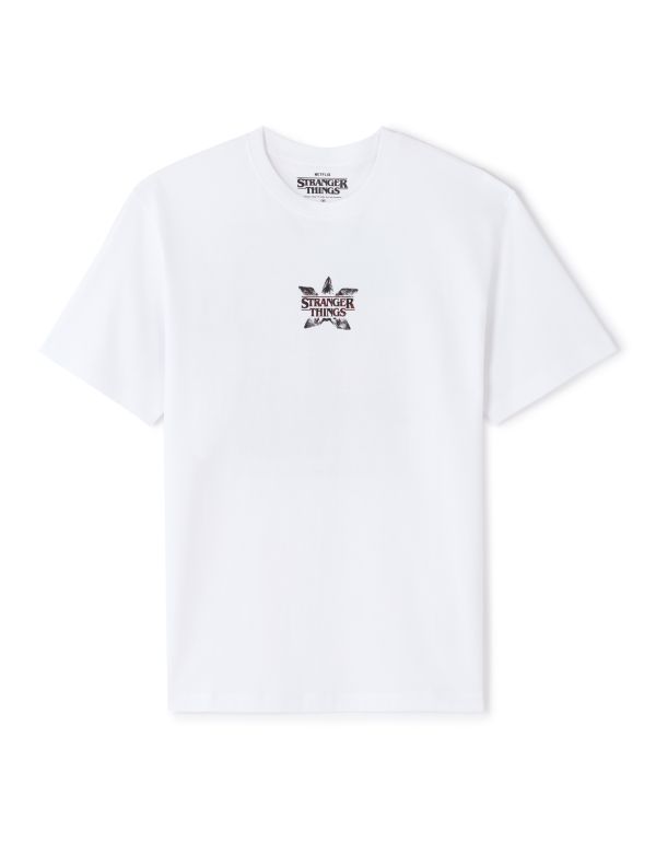 Stranger Things - T-shirt blanc