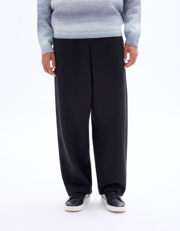 Pantalon de jogging oversize - noir