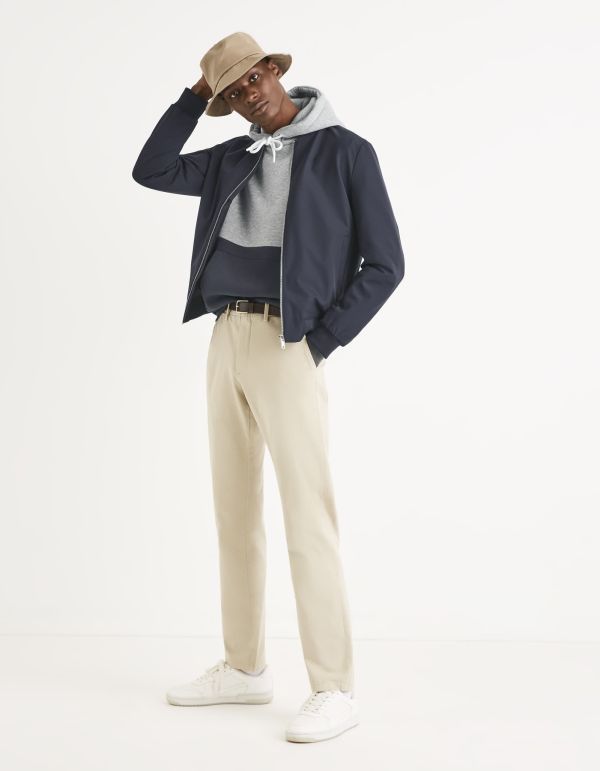 Sweat à capuche coton mélangé