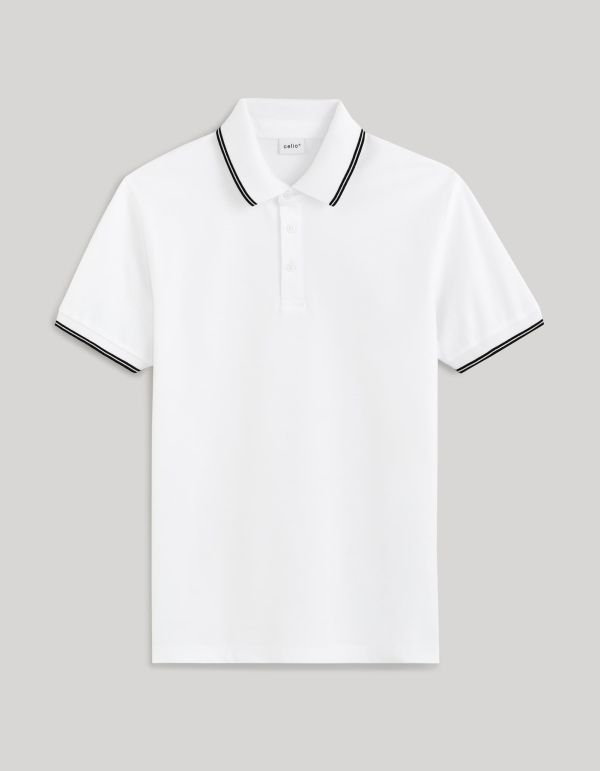 Polo piqué 100% coton