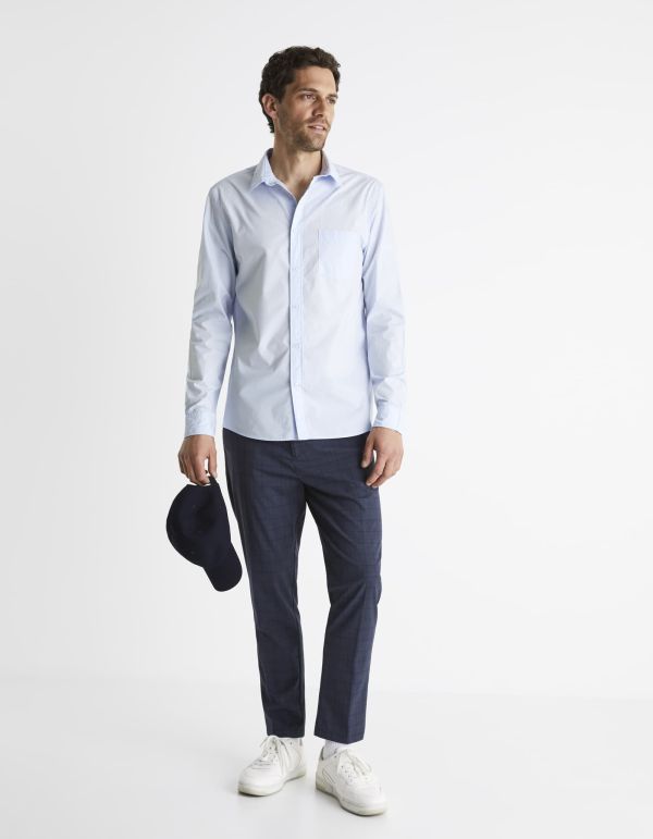 Chemise regular 100% coton