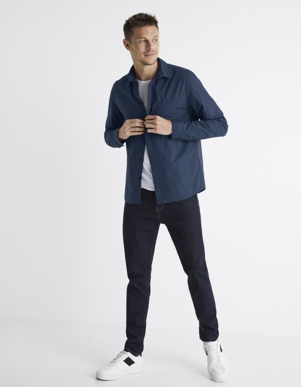 Chemise regular 100% coton