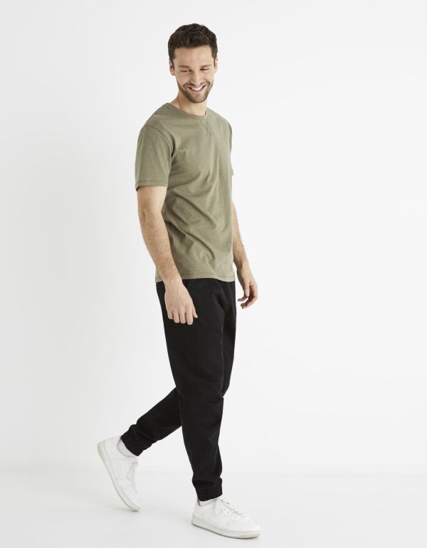 T-shirt col rond coton majoritaire