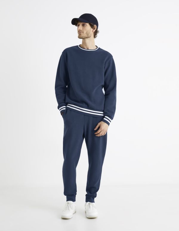 Jogging en coton majoritaire