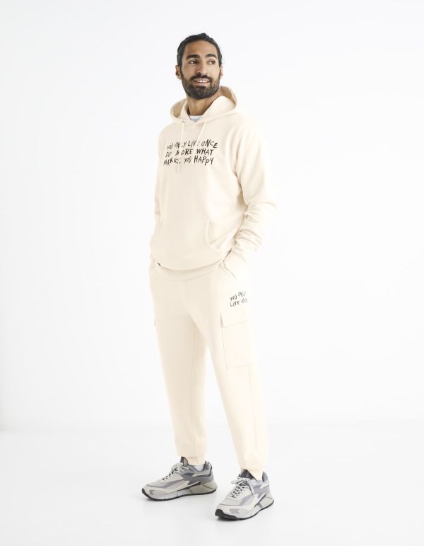 Jogging coton mélangé