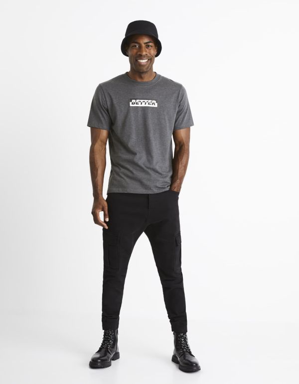 T-shirt 100% coton - gris