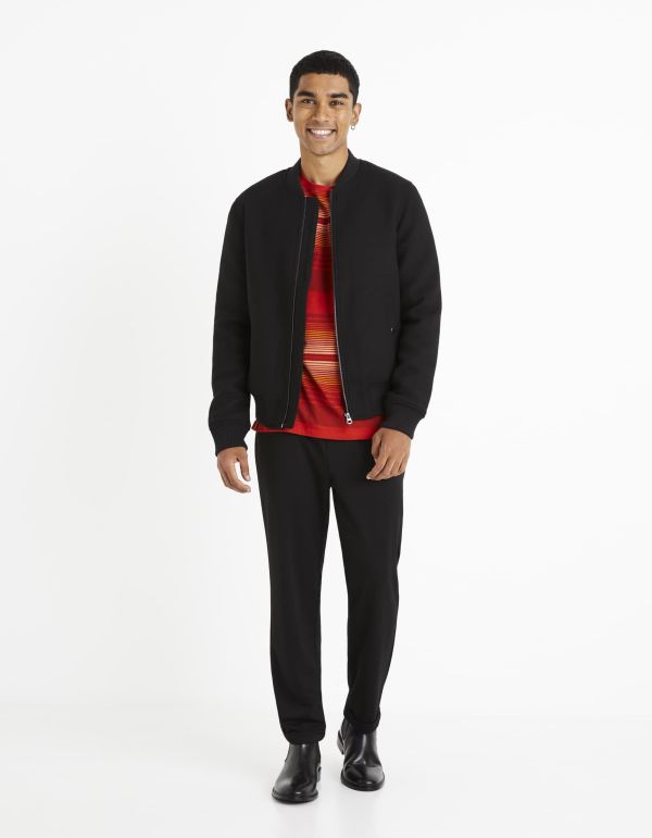 Blouson bomber - noir