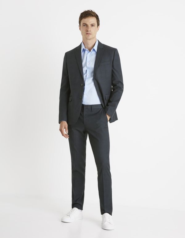 Veste de costume ERWIN slim - bleu