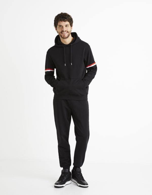 Sweat à capuche - noir