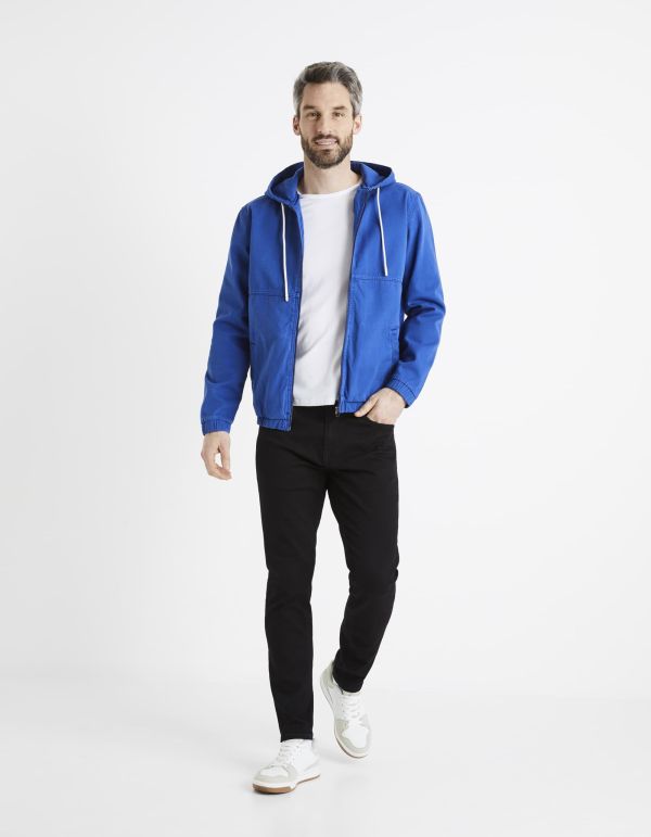 Bouson à capuche - bleu dur