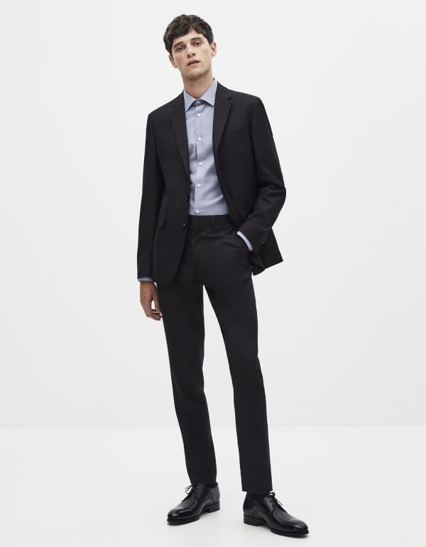 Chemise slim repassage facile