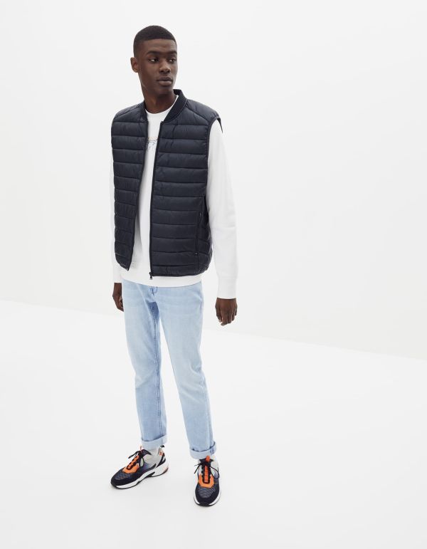 Doudoune light sans manches déperlante