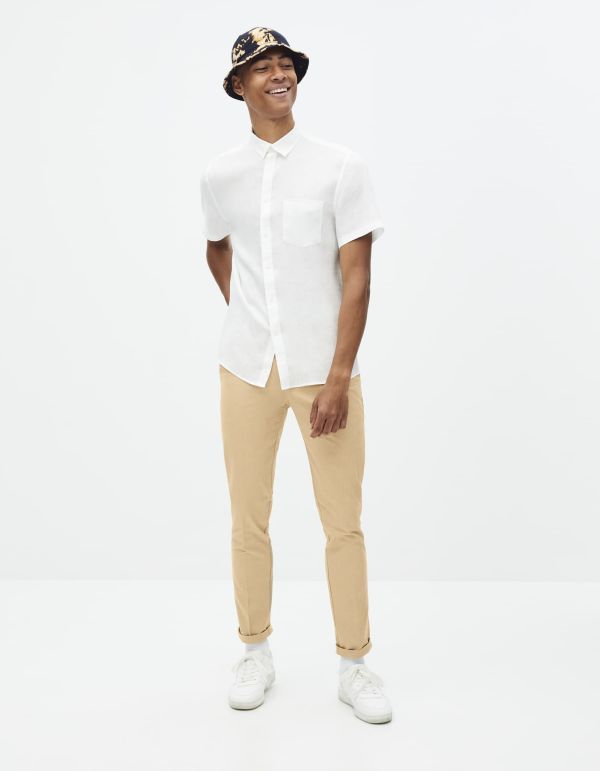 Chemise regular 100% lin