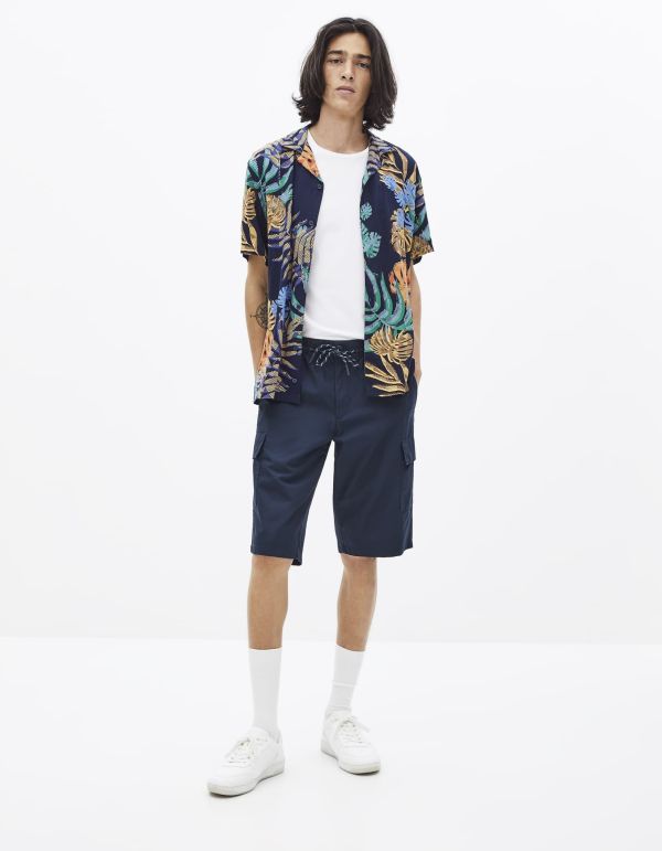 Bermuda cargo 100% coton