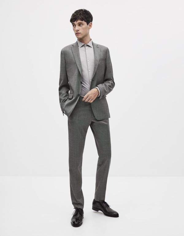 Chemise slim en maille