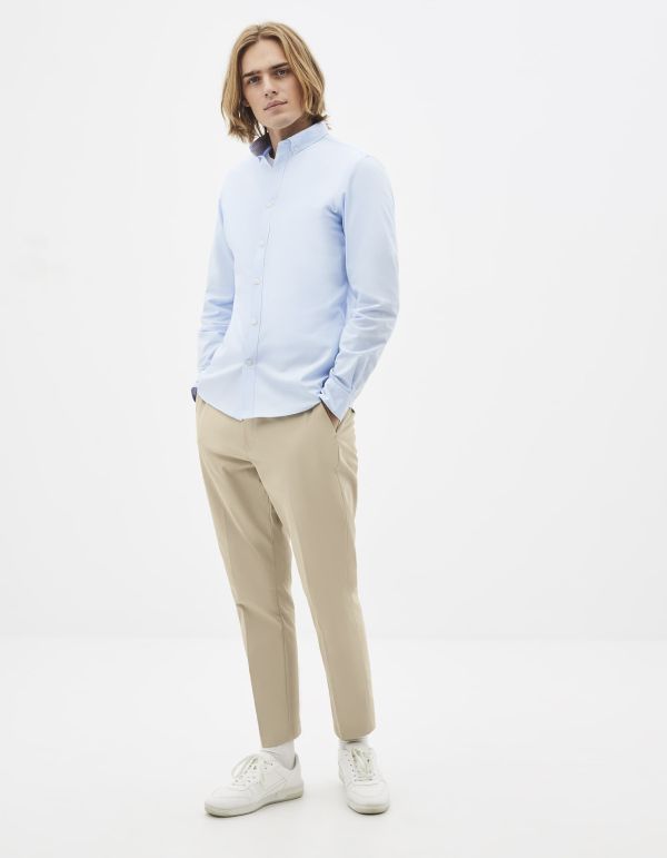 Chemise slim 100% coton