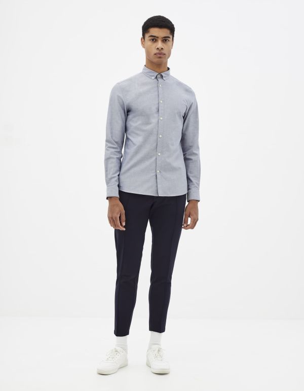 Chemise slim 100% coton