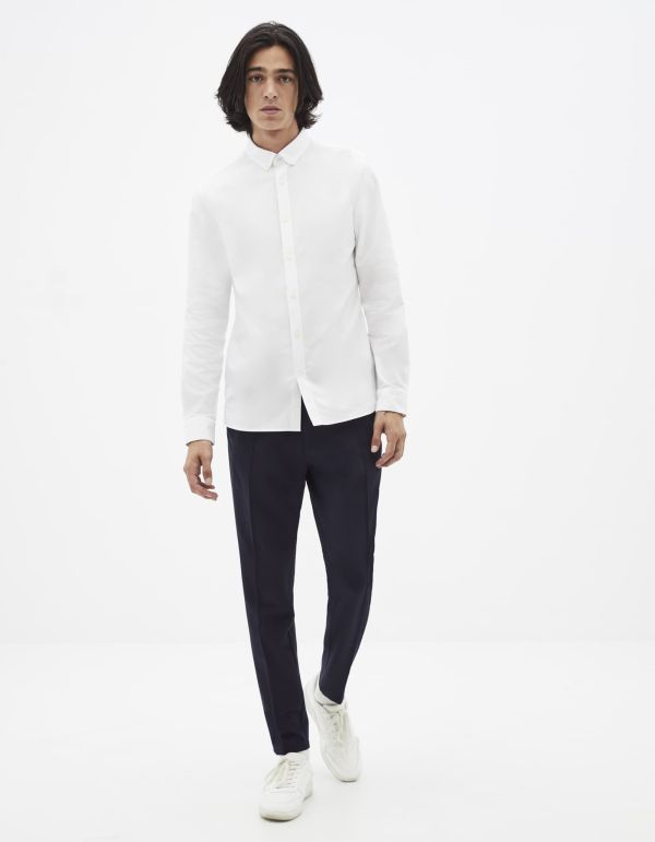 Chemise slim 100% coton