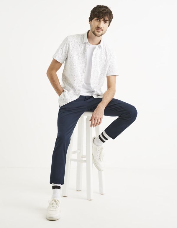 Chemise slim 100% coton