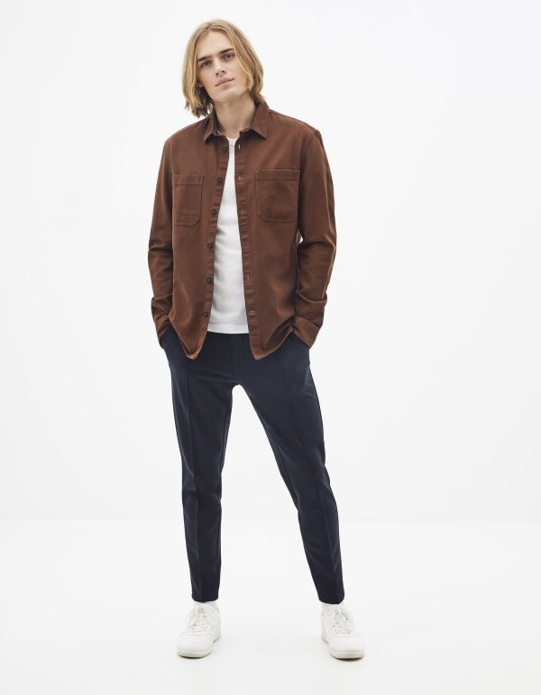 Surchemise regular 100% coton