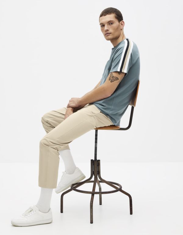 T-shirt col rond 100% coton