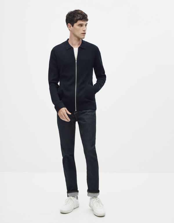 Cardigan col chemise