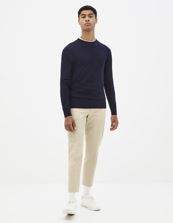 Pull col rond soft touch